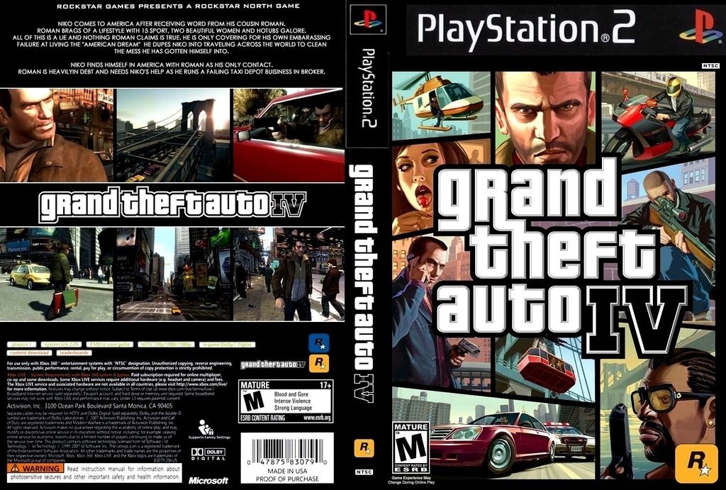 Kit Gta Ps2 Gta Iv e Rio de Janeiro