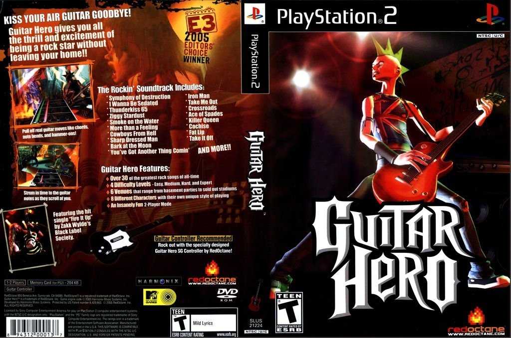 guitar hero de play 2 no celular #musical #guitarhero