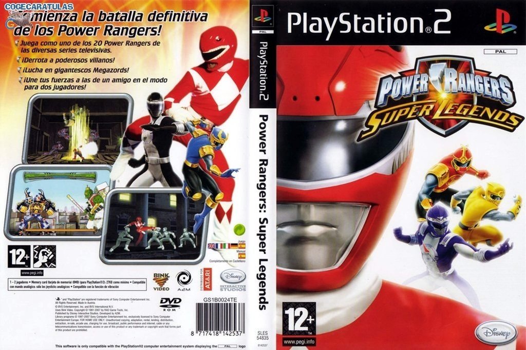 Jogo Power Rangers Super Legends ps2 ( Luta ) Play 2