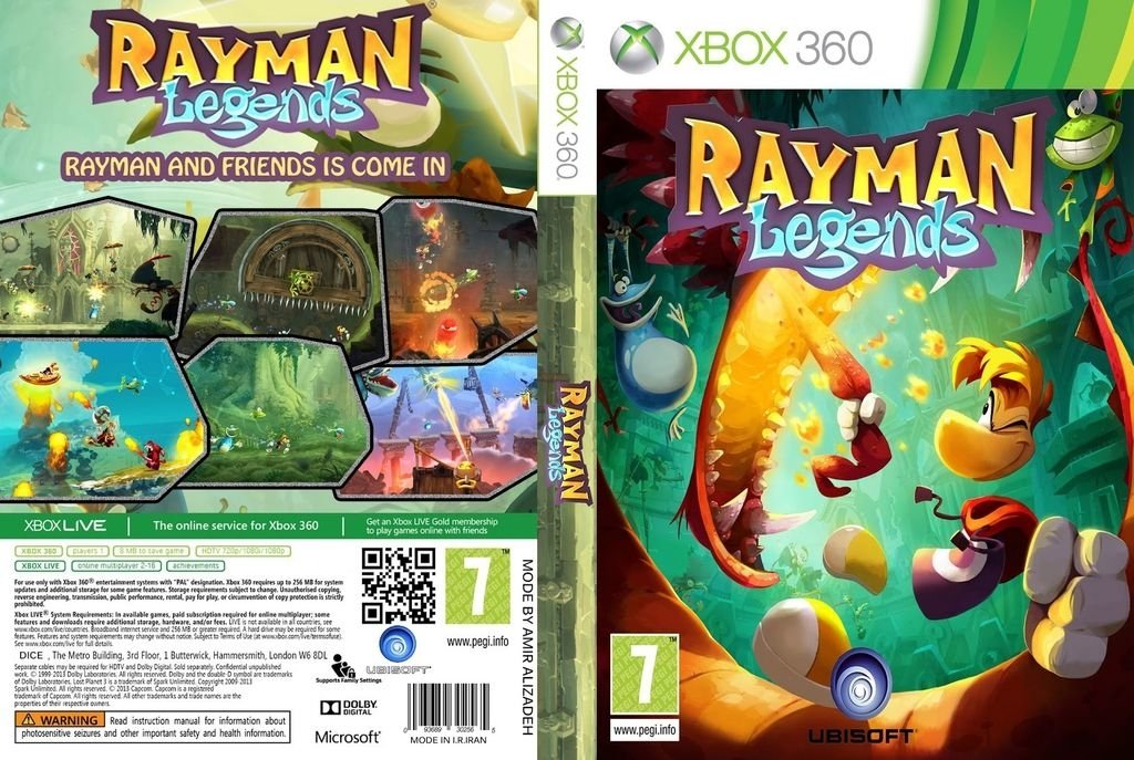 Jogo Xbox 360 / Xbox One Rayman Legends em Promoção na Americanas