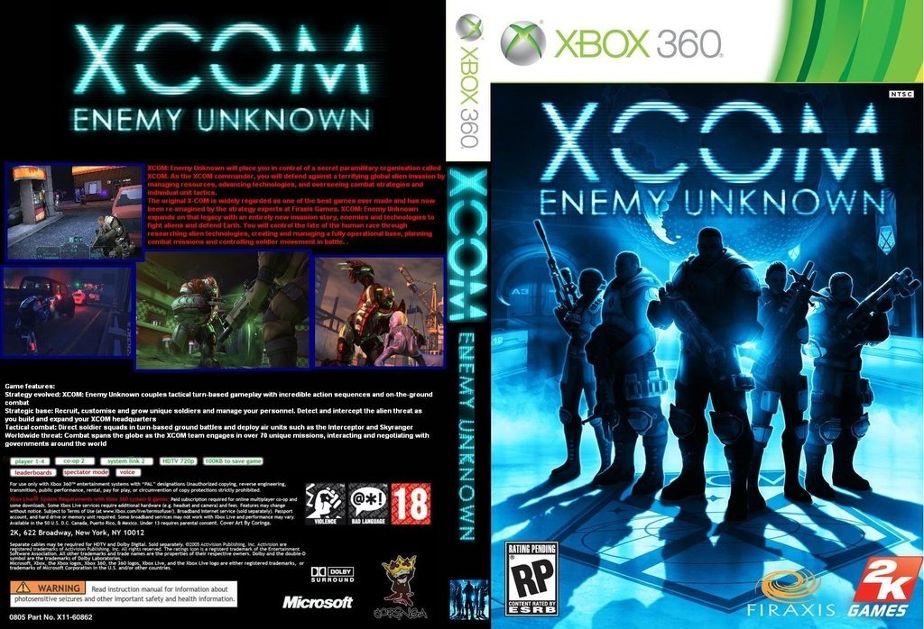 XCom Enemy Unknown para Xbox 360 - 2K Games - Jogos de Ação - Magazine Luiza