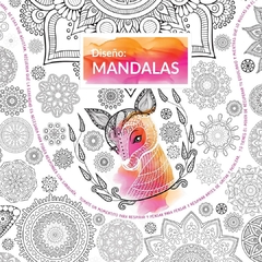 Macroestampa para colorear Mandalas en internet
