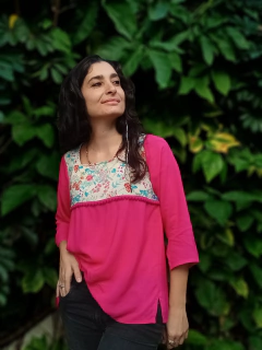 Blusa Amelia Fucsia