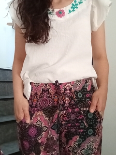 Pantalón Oxford Estampado