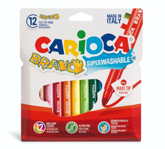 Marcadores Carioca Bravo x 12 (42755)
