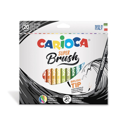 Marcadores Carioca Pincel x 20 (42968)