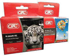 Cartucho GTC 662C-XL p/ HP CZ105L Color