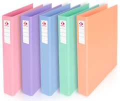 Carpeta A4 Pastel pvc