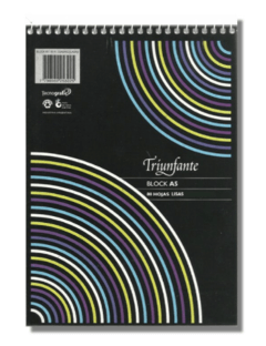 Block c/esp Triunfante A5 Liso