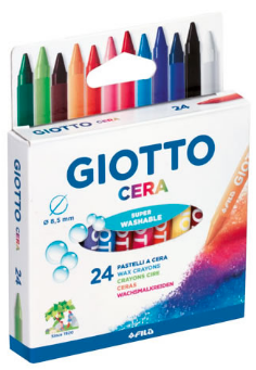 Crayones Giotto Mini Cera x 24 (282200)