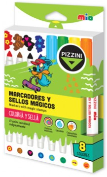 Marcadores Pizzini Sellos Mágicos (8100)