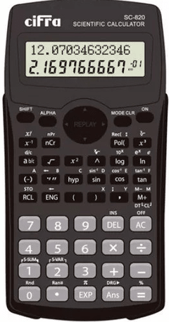 Calculadora Científica Cifra SC-820