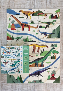 Rompecabezas (50 piezas) Dinosaurios en internet