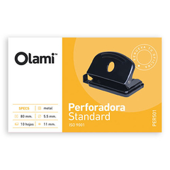 Perforadora Olami PER501 p/12 hojas