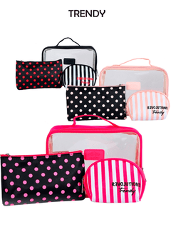Portacosmético Trendy 7785 (set x 3)