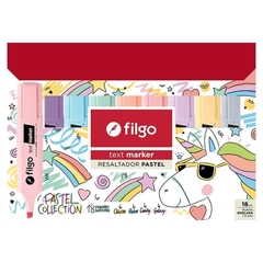 Resaltador Filgo Chato Pastel x 18