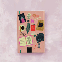Agenda 14x20 cm cosida "Secreto" Fera (26818) - comprar online