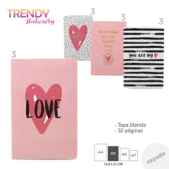 CUADERNOS DISEÑOS SURTIDOS COD 850-15043 - comprar online