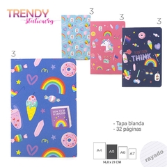 CUADERNOS DISEÑOS SURTIDOS COD 850-15442/443/444