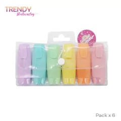 RESALTADORES PASTEL X 6 850-15079