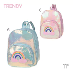 MOCHILA DE JARDIN LENTEJUELAS COD 850-51346