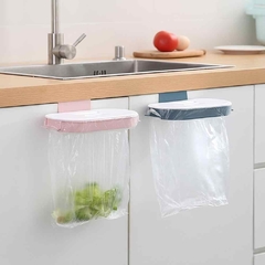 CESTO BASURA PARA BOLSA COLGANTE CON TAPA 350-656