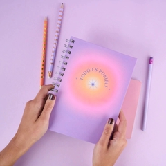 CUADERNO ESPIRAL DISEÑO PASTEL COD 888-3640
