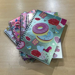 CUADERNO ESPIRAL SILVER A 5 888-3670
