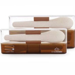 SET DE CUBIERTOS X 3 DE CASCARA DE ARROZ GOODI COD 695-7303