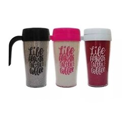 VASO TERMICO GLITTER COD 840-700 - comprar online