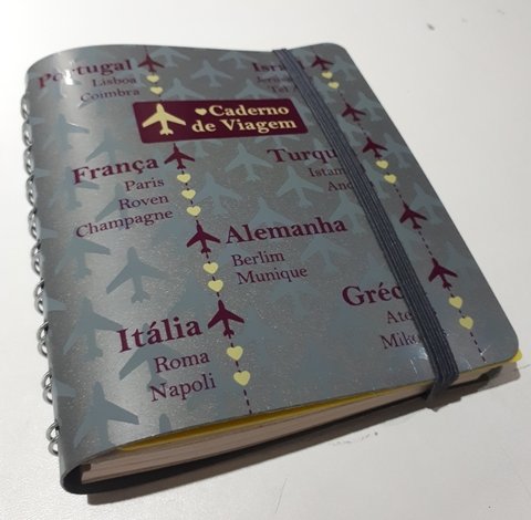 Caderno de viagem Confetti - unidade