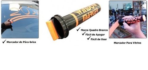 Imagem do Caneta para vidro - unidade