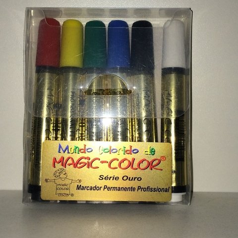 Canetas Color Magic Cores da Moda - 6 cores