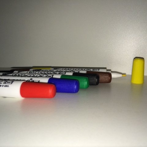Canetas Color Magic, Canetas para Tecido - 6 cores, Textil-color - loja online