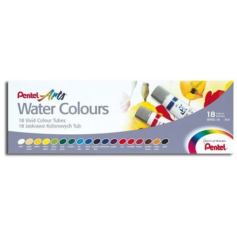 Aquarela Pentel - 18 cores