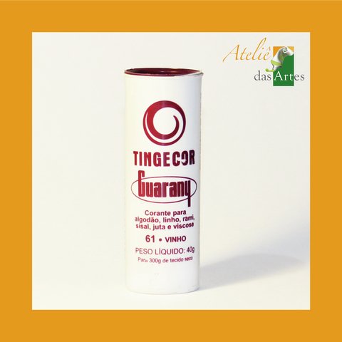 Imagem do Corante para tecido Guarany - Tingecor