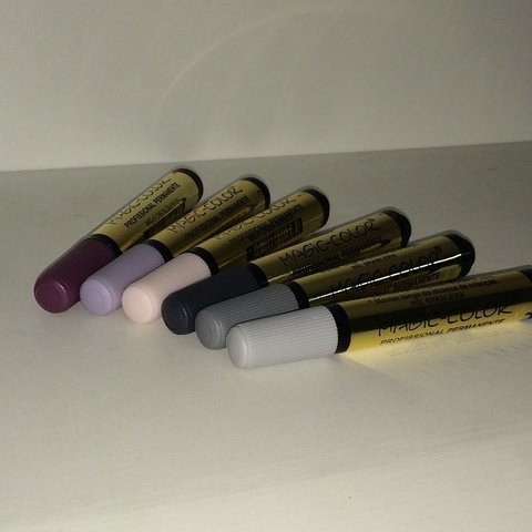 Canetas Color Magic Tons de Cinza - 6 cores - Atelie das Artes
