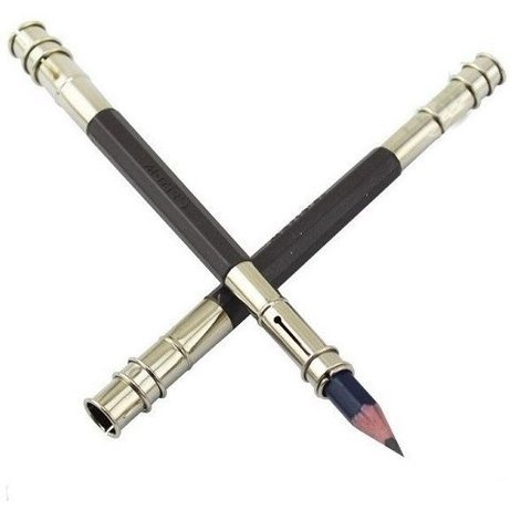 Extensor para lápis com duas pontas.