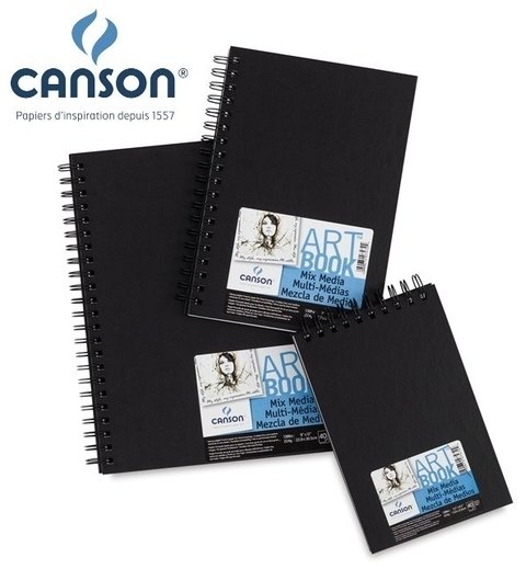 Bloco de Sketch Book Mix Media Canson