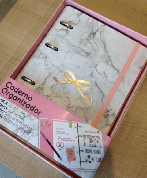 Agenda Planner Ótima Gráfica Maxi Stone + 01 Roll Note - Atelie das Artes
