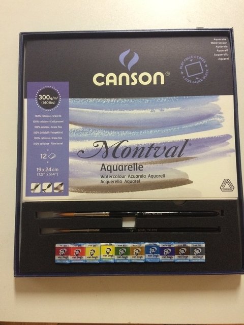 Kit Canson Aquarela Van Gogh