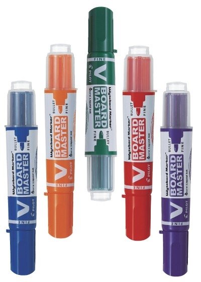 Caneta para Quadro Branco recaregavel Pilot - Kit com 6 cores - Vbma Board Master - comprar online