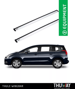 Barras Portaequipaje Thule WingBar Peugeot 5008 2009-2017 Punto Fijo