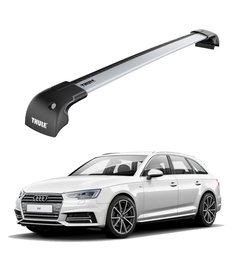 Barras Portaequipaje Thule WingBar Edge Bk Audi A4 Avant 2016-2018 Riel de Techo - Thuway