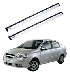 Barras Portaequipaje Thule WingBar Chevrolet Aveo 2003-2011 Techo Plano - Thuway