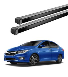 Barras Portaequipaje Thule SquareBar Honda City 2014-2018 Techo Plano
