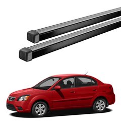 Barras Portaequipaje Thule SquareBar Kia Rio 2005-2011 Techo Plano