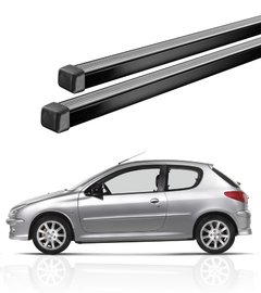 Barras Portaequipaje Thule SquareBar Peugeot 206 1998-2008 Techo Plano - Thuway