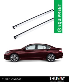 Barras Portaequipaje Thule WingBar Honda Accord 2006-2017 Techo Plano - Thuway