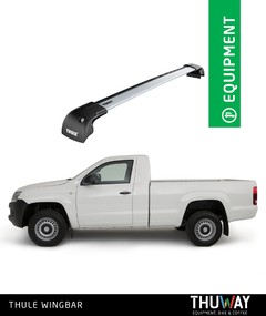Barras Portaequipaje Thule WingBar Edge Volkswagen Amarok 2010-2018 Punto Fijo - Thuway